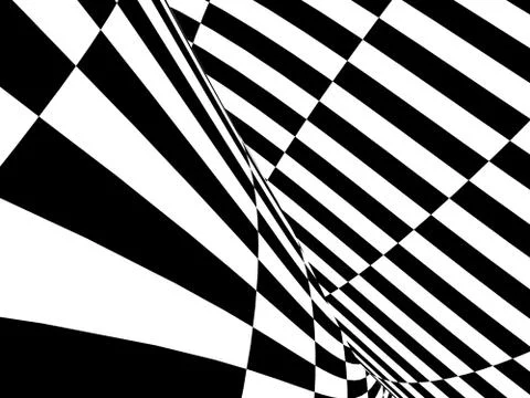 Abstract illusion Stock Illustration