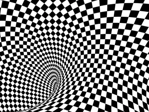 Abstract illusion Stock Illustration