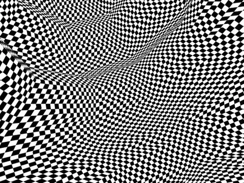 Abstract illusion Stock Illustration