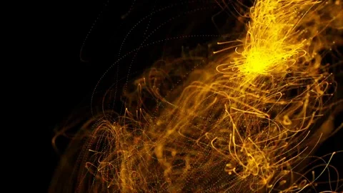 Abstract illusions. Background. Shining particles. Stock-Footage 116820948