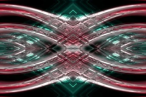 Abstract illustrated glass background object Stock Illustration