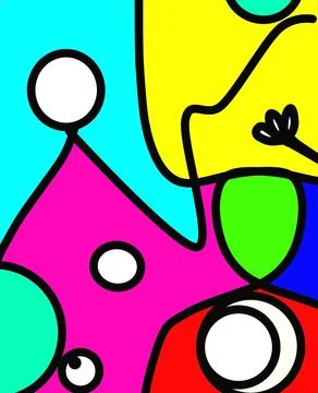 Abstract​ Illustrazione stock