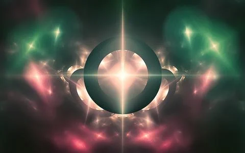 Abstract illustration background image desktop wallpaper fantastic symbol in  Stock Illustration