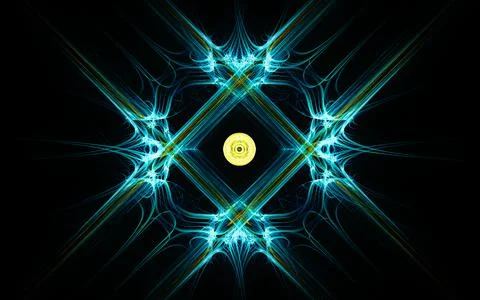 Abstract illustration background image patterns in the form of lines and geom Stock Illustration