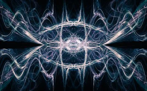 Abstract illustration background image patterns in the form of lines and geom Stock Illustration