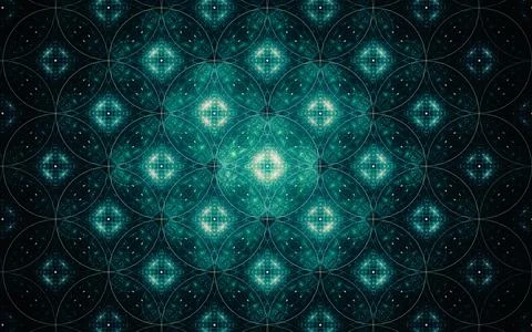 Abstract illustration background image patterns in the form of lines and geom Stock Illustration