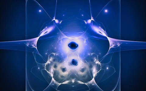 Abstract illustration background image patterns in the form of lines and geom Stock Illustration