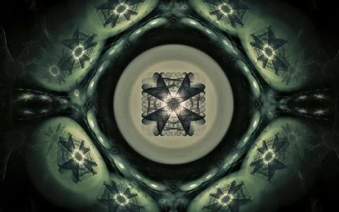 Abstract illustration background image patterns in the form of lines and geom Illustrazione stock