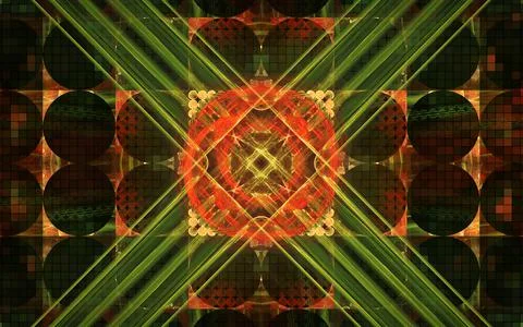 Abstract illustration background image patterns in the form of lines and geom Stock Illustration