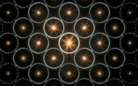 Abstract illustration background image patterns in the form of lines and geom Illustrazione stock