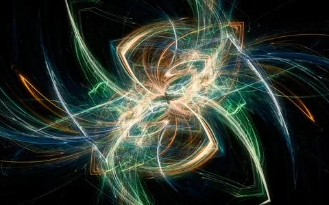 Abstract illustration background image patterns in the form of lines and geom Stock Illustration