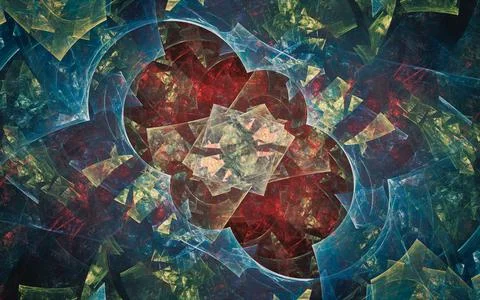 Abstract illustration background image patterns in the form of lines and geom Stock Illustration