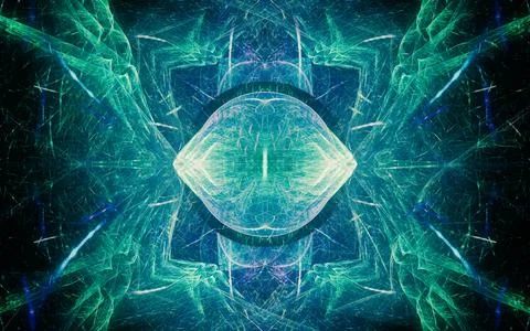 Abstract illustration background image patterns in the form of lines and geom Stock Photos