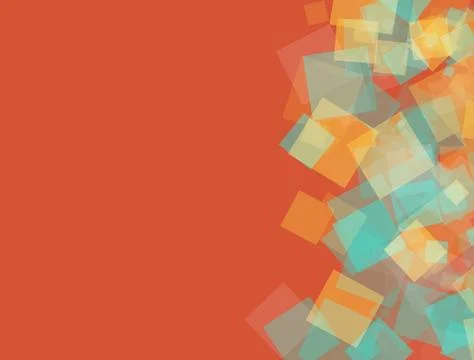 Abstract illustration background with squares Stock-Illustration