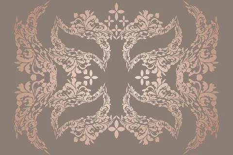 Abstract illustration of butterfly seamless pattern Stock Illustration