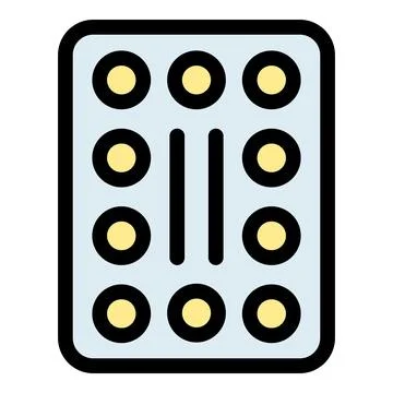 Abstract illustration of a control panel design Stock Illustration