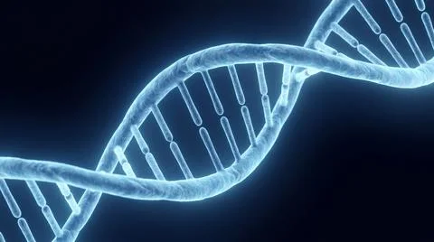 Abstract illustration of dna structure science research genetic engineering.. Stock Illustration