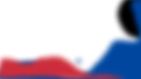 Abstract Illustration of Dynamic Motion with Bold Colors and Shapes. Stock Footage 340073006