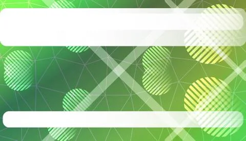 Abstract illustration with an elegant triangles, line, circle, space for text Illustrazione stock