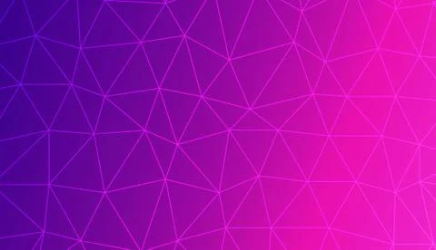 Abstract illustration with an elegant triangles. Template for your banner. Ve Stock Illustration