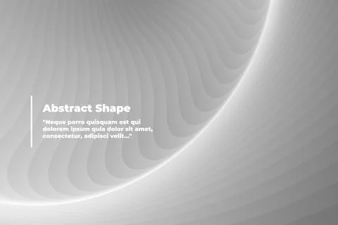 Abstract illustration in the form of gradient gray lines on the background, as Stock Illustration