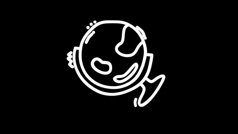 Abstract illustration of a globe on a black background, symbolizing global .. Stock Footage 319588091