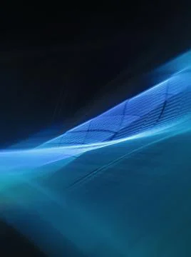 Abstract illustration of gradual rhythmic light trails Stock Illustration