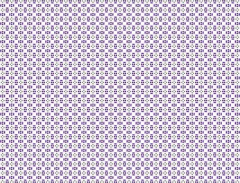 An abstract illustration made with tiny black and purple dots on a white back Stockillustratie