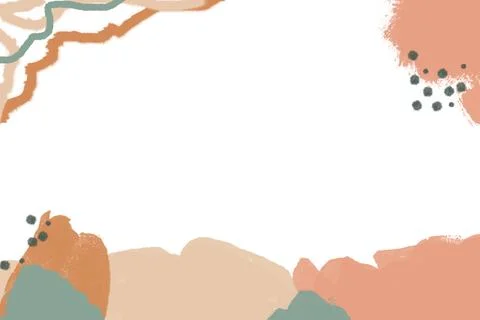 Abstract illustration, mock up template for text, earth natural tones, copy s Ilustração Stock