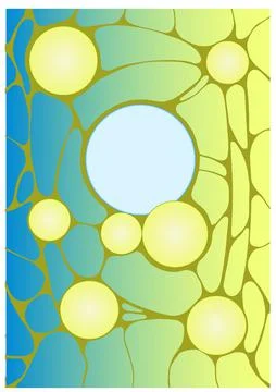Abstract illustration. Nervous system. Stock Illustration