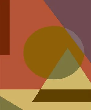 Abstract Illustration Pattern Pastel Color Stock Illustration
