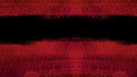 An abstract illustration with a red background and black space Stock Footage 336459862