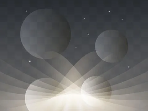 Abstract illustration with space. Stock Illustration