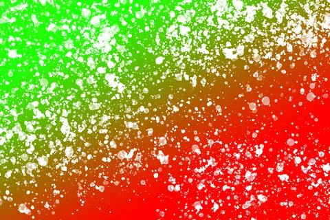 Abstract illustration splashes of paint in different colors on a gradient Stock Illustration