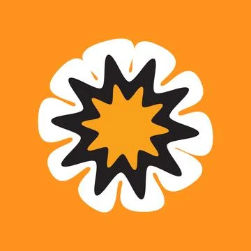 Abstract illustration of star shape background. 스톡 일러스트