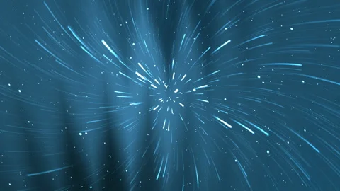 Abstract illustration of a supernova explosion in navy blue gradient background Stock Footage 319991676