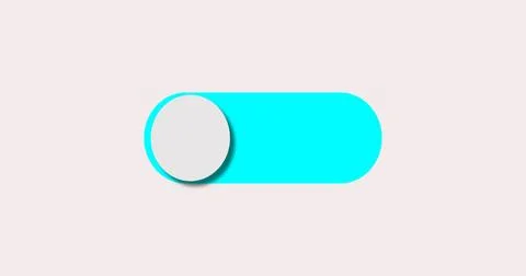 Abstract illustration switch turn on and turn off button with colorful in h.. Stock Illustration