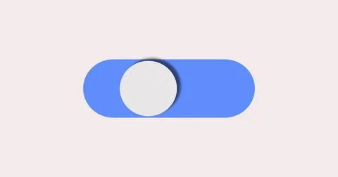 Abstract illustration switch turn on and turn off button with colorful in h.. Stock Illustration