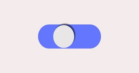 Abstract illustration switch turn on and turn off button with colorful in h.. Illustrazione stock