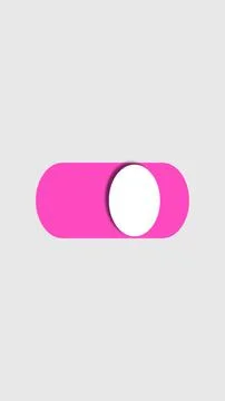 Abstract illustration switch turn on and turn off button with colorful in v.. 스톡 일러스트