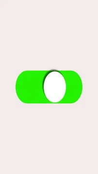 Abstract illustration switch turn on and turn off button with colorful in v.. Illustrazione stock