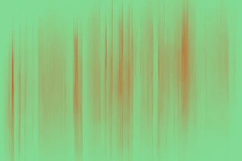 Abstract illustration of thin vertical orange lines on a light green background 库存插图