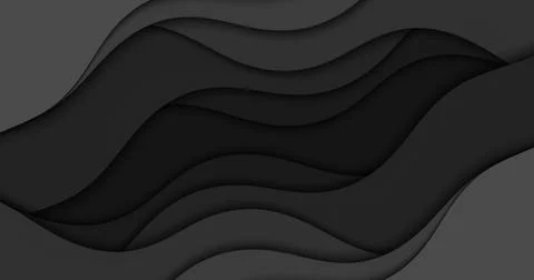 Abstract illustration with waves. Stock-Illustration
