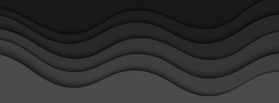 Abstract illustration with waves. Stock-Illustration