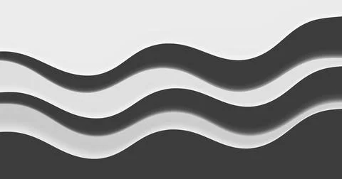 Abstract illustration with waves. Stock-Illustration