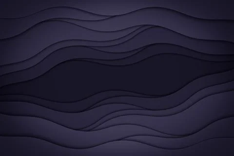 Abstract illustration with waves. Stock-Illustration