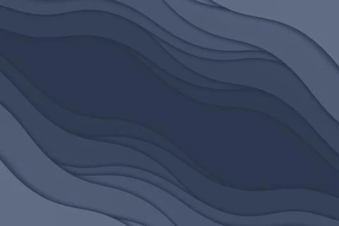 Abstract illustration with waves. Stock-Illustration