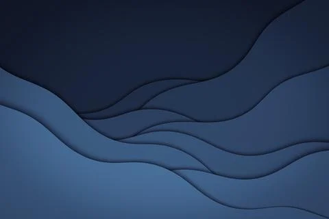 Abstract illustration with waves. 스톡 일러스트
