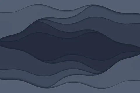 Abstract illustration with waves. 스톡 일러스트