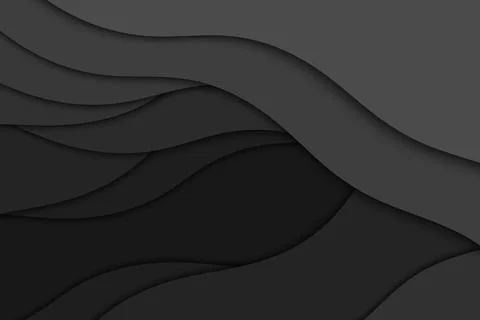 Abstract illustration with waves. Illustrazione stock